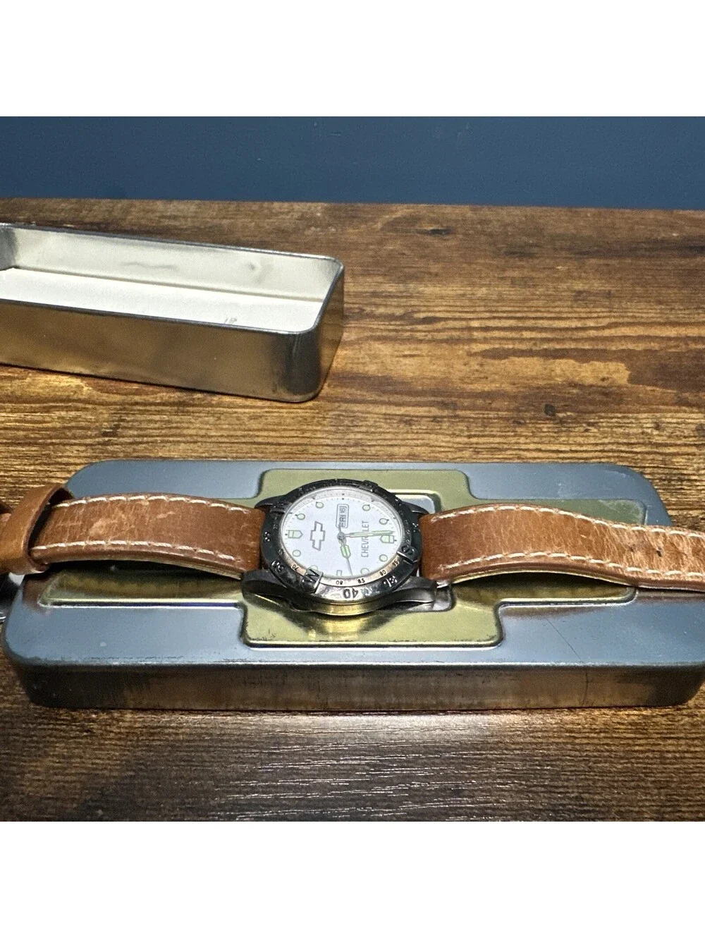Chevrolet TMGM /TX0298/ 204 Wrist Watch Leather Band
